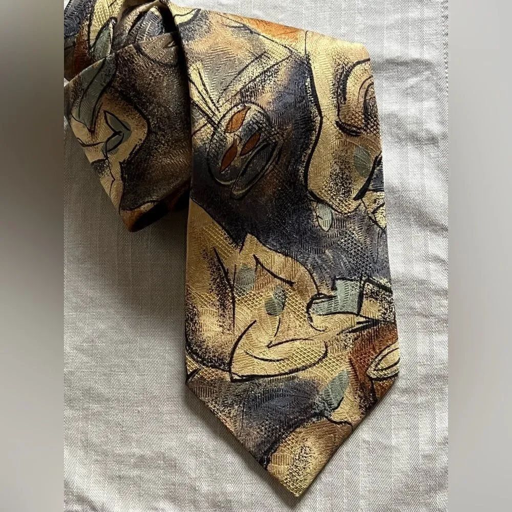 Stefano Milano Mens Silk Tie